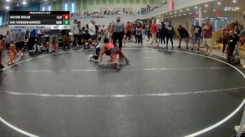 95 lbs Round 7 (10 Team) - Jacob Solis, Florida Avengers vs Kai Vongkhankeo, Team Barracuda