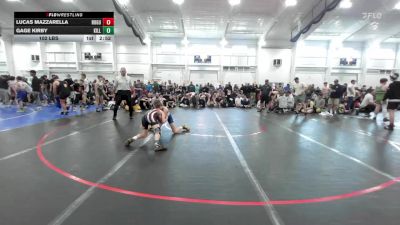 102 lbs Round Robin 1 - Lucas Mazzarella, Rogue Wrestling Club-MS vs Gage Kirby, Killer Elite 2-MS