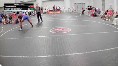 190 lbs Round 4 (6 Team) - Tommy Schechterly, Mat Assassins vs Logan Hinton, C2X Academy