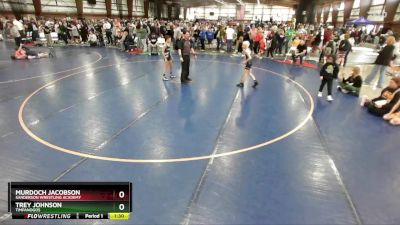78 lbs Champ. Round 1 - Trey Johnson, Timpanogos vs Murdoch Jacobson, Sanderson Wrestling Academy