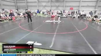 160 lbs 2nd Wrestleback (8 Team) - Evan McGuire, Minnesota Red vs Jason Osgood, Oklahoma Blue GR