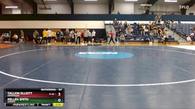 157 lbs Semifinal - Tallion Elliott, Marymount vs Kellen Smith, USMAPS