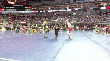 1A-120 lbs Cons. Round 2 - Ozzy Smith, West Hancock, Britt vs Tayler Kibbee, Janesville