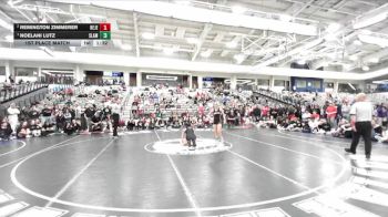 120 lbs 1st Place Match - Noelani Lutz, SLAM! NEVADA vs Remington Zimmerer, Regis Jesuit