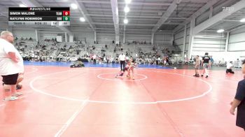 80 lbs Rr Rnd 2 - Simon Malone, Team Germantown vs Raylynn Robinson, Ride Out Wrestling Club