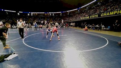 89 lbs Round Of 16 - Austin Grandel, Jefferson Morgan vs Tanner Wisniewski, Erie