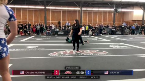 Cassidy Hartman vs Micah Wit 2026 ADCC Portland Open
