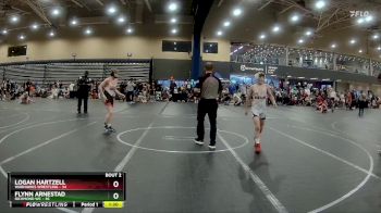 110 lbs Round 1 (4 Team) - Logan Hartzell, Warhawks Wrestling vs Flynn Arnestad, Richmond WC