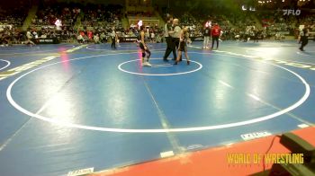 85 lbs Quarterfinal - Braylee West, Mojo Grappling Academy vs Olivia Maldonado, Nebraska Elite