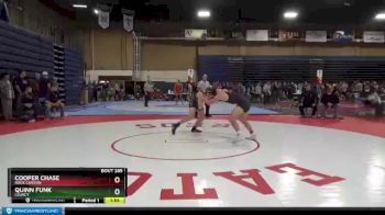 160 lbs Champ. Round 2 - Cooper Chase, Rock Canyon vs Quinn Funk, Legacy