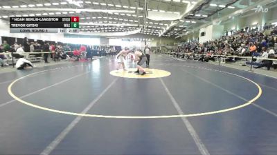 285 lbs Cons. Round 5 - Trevor Gitski, Wilkes vs Noah Berlin-Langston, Stevens Tech