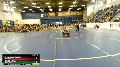 126 lbs Semis & Wb (16 Team) - Elijah Hattaway, Greasers vs David Leiva, Black Hive