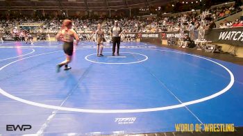 110 lbs Consolation - Charlee Wolfley, White Buffalo Wrestling Academy vs Abigail LeGrand, Sperry Wrestling Club