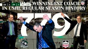 HISTORY MADE: RoughRiders' Head Coach Mark Carlson Sets USHL Regular-Season Wins Record
