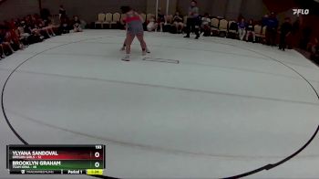 193 lbs Round 4 (8 Team) - Brooklyn Graham, Team Iowa vs Ylyana Sandoval, Oregon Girls