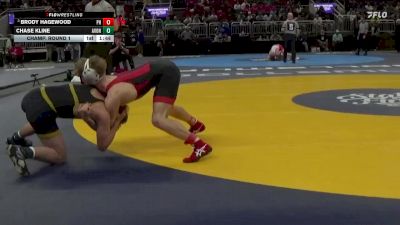 144 lbs Champ. Round 1 - Brody Hagewood, Prairie Heights vs Chase Kline, Avon