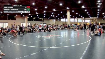 110 lbs Quarterfinal - Brady Sher, Florida Scorpions vs Bennett Leonards, Rayne Wrestling Club