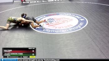 170 lbs Quarterfinal - Kai Ford, California vs Julien Gordon-Ford, California