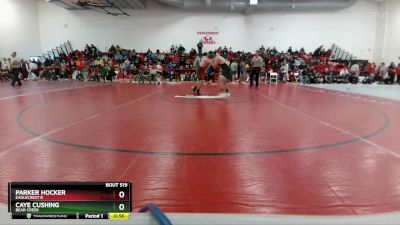 215 lbs Cons. Round 3 - Caye Cushing, Bear Creek vs Parker Hocker, Eaglecrest B