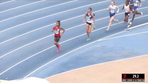 Youth Girls' 1500m, Finals 2 - Age 15-16