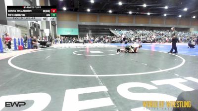 200 lbs Consi Of 16 #2 - Jonas Hagadorn, BULLDOG WRESTLING CLUB vs To'o Grover, Ascend Wrestling Academy