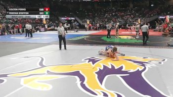 Champ. Round 1 - Colton Perks, Cambridge vs Tristan Steffen, Guardian Angels Central Catholic