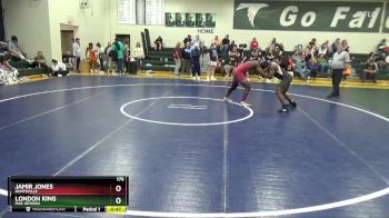 175 lbs Cons. Semi - London King, Mae Jemison vs Jamir Jones, Huntsville