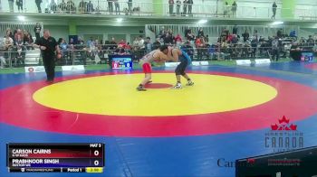 80kg Cons. Round 2 - Carson Cairns, K-W Kaos vs Prabhnoor Singh, Rustom WC