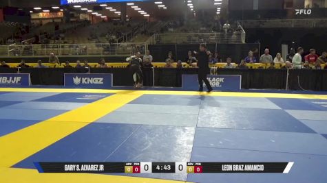 Leon Braz Amancio vs Gary S. Alvarez Jr 2025 Pan Jiu Jitsu IBJJF Championship