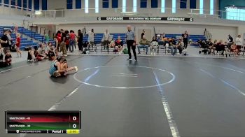 64-68 lbs Cons. Round 1 - Rylee Sharpe, FL Scorpions vs Nathan Jorge, Braves Wrestling Club