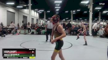 72 lbs Round 5 (10 Team) - Rocco DeAngelis, Brawler Elite vs Ayson Massey, Smyrna Wrestling