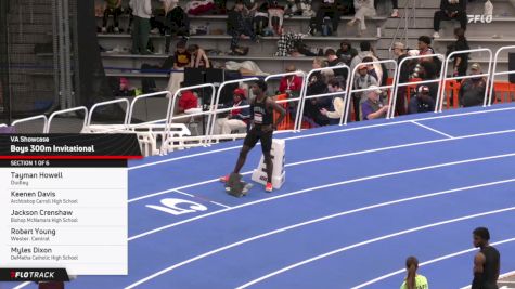 High School Boys' 300m, Prelims 1