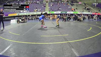 124 lbs Quarters & 1st Wb (16 Team) - Kamilah Brooks, Lindsey Wilson vs Victoria Baez Dilone, William Penn
