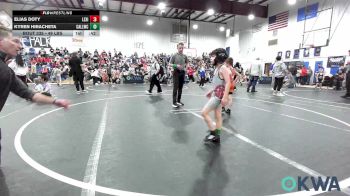 49 lbs 3rd Place - Elias Doty, Lexington Wrestling Club vs Kyren Hiracheta, Carl Albert