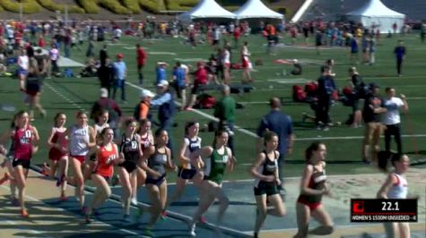 Women's 1500m Unseeded, Heat 4