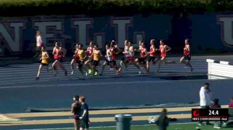 Men's 1500m Unseeded, Heat 1