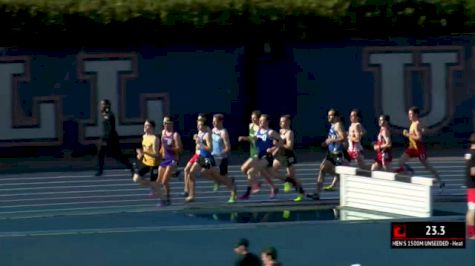 Men's 1500m Unseeded, Heat 4