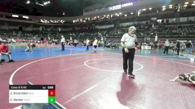 55 lbs Consi Of 8 #2 - Jake Silverstein, Oakland vs Cai Becker, Dragon Rtc