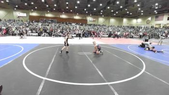 77 lbs Quarterfinal - Tanner Kunze, Salem Elite Mat Club vs Liam Dominguez, Battle Mountain WC