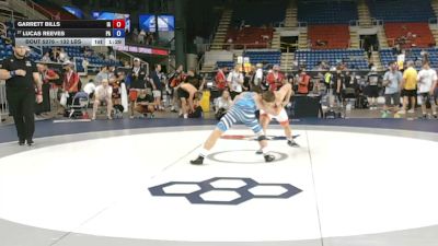 132 lbs Cons. Quarters - Garrett Bills, Iowa vs Lucas Reeves, Pennsylvania