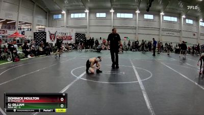 72 lbs Round 8 (10 Team) - SJ Gilliam, NOVA WC vs Dominick Moulton, 84 Athletes