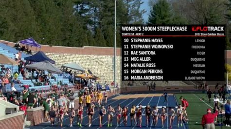 Women's 3k Steeplechase, Heat 2