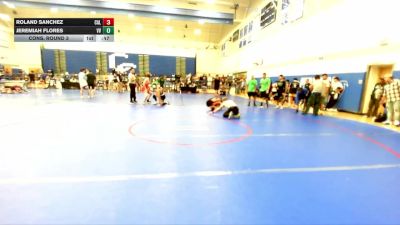 150 lbs Cons. Round 3 - Roland Sanchez, Cerritos vs Jeremiah Flores, Victor Villians