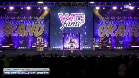 West Coast Fame Allstars - OBSESSION [2025 L1 Junior - D2 - Small Day 1] 2025 The American Grand Grand Nationals
