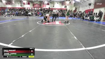 157 lbs Champ. Round 2 - Daniel Zappas, Palo Alto Hs vs Paul Mailhot, Mt. View