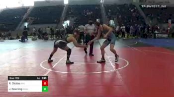 144 lbs Quarterfinal - Ryan Cholas, Brighton WC vs Joey Downing, Redmond High School