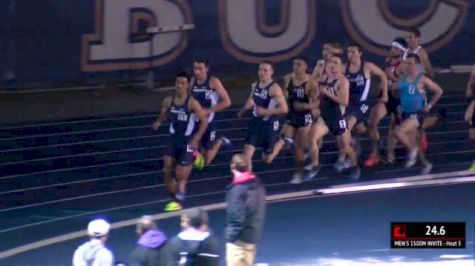 Men's 1500m Invite, Heat 3