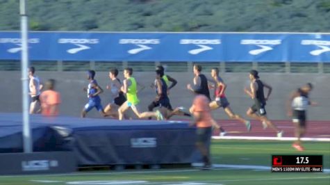Men's 1500m Invite, Heat 2