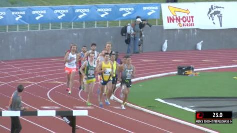 Men's 3k Steeplechase Invite, Heat 1