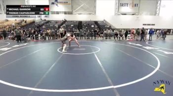 160 lbs Cons. Round 5 - Michael Giannoni, Deep Roots Wrestling Club vs Thomas Caufaglione, Funky Panda Wrestling Club